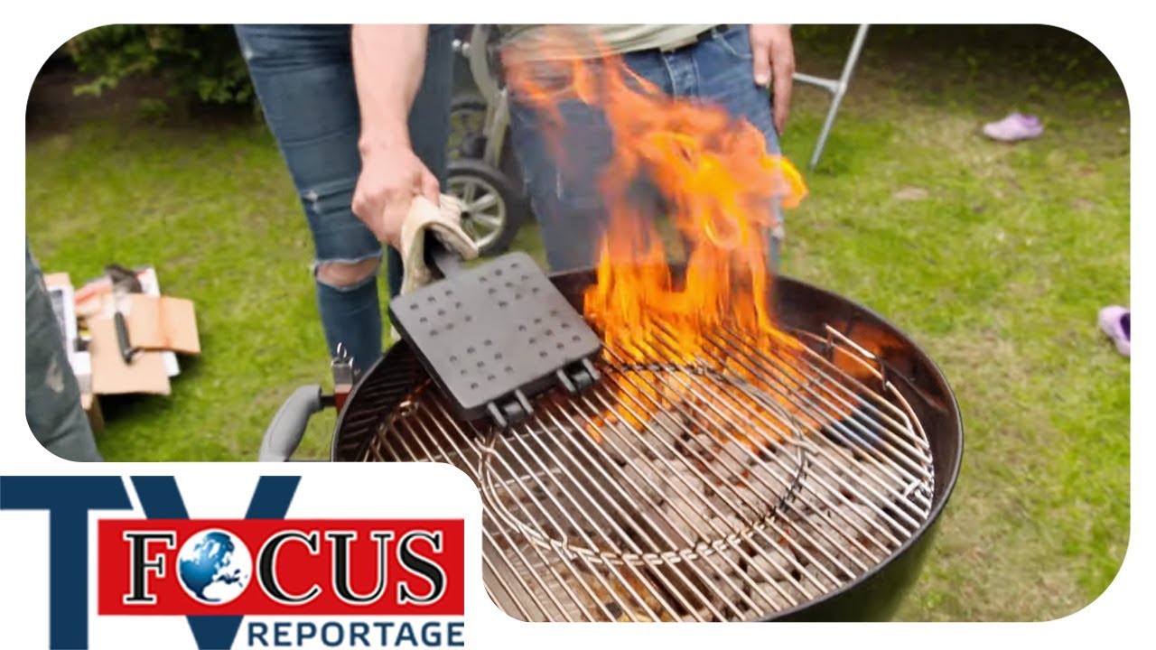 Grillroboter und R&auml;uchertools - Hobbygriller machen den Gadget-Test | Focus TV Reportage