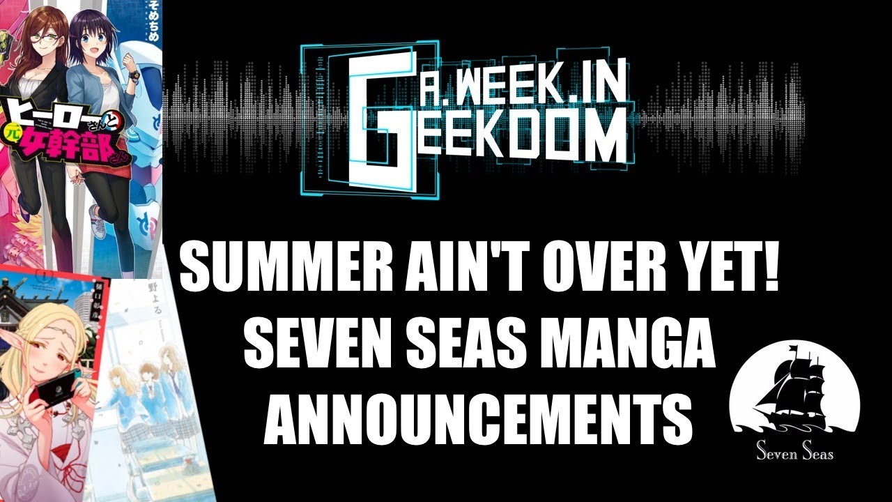 New Seven Seas Manga Announcements! (Fall 2020)