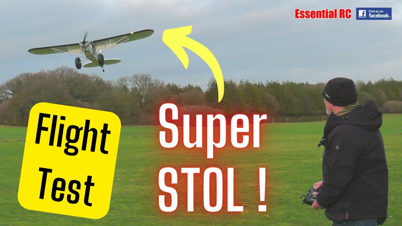 SUPER STOL RC AEROPLANE ! FMS 1.7m PA-18 Super Cub | Quick assembly and GO FLY