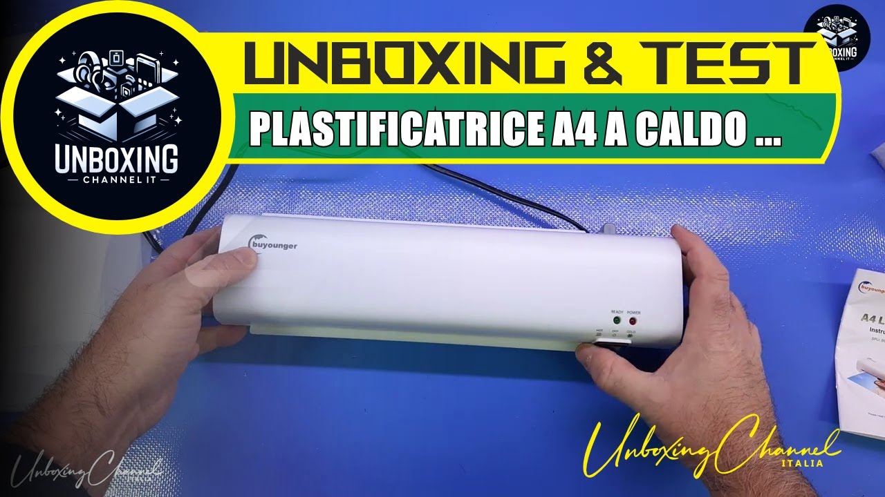 Plastificatrice A4: Vale la Pena Spendere 20€? [Recensione Buyounger]
