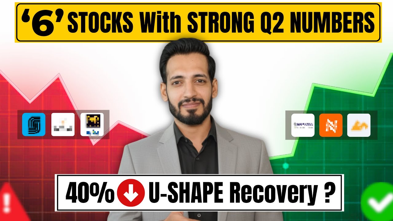 6 Best Stocks with Strong Q2 FY26 Results 🚀 | Growth driver and Potential explained !