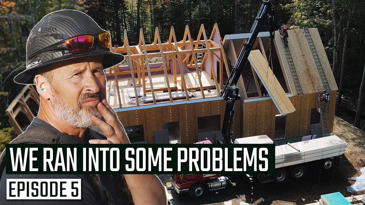 We Had Problems Installing the SIP Roof Panels | Shelter Builds a Country Home & Garage | Ep. 5