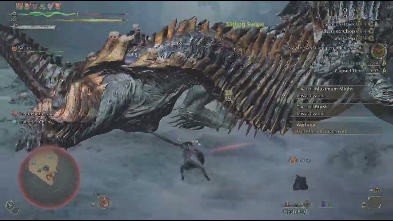 [MHWilds PS5] Arch-tempered Jin Dahaad | Sword and Shield