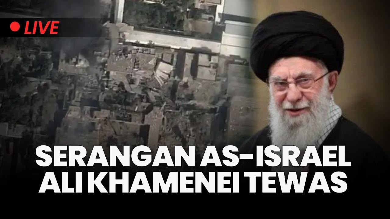 🔴Serangan AS-Israel Ali Khamenei dan Angota Keluarganya Tewas