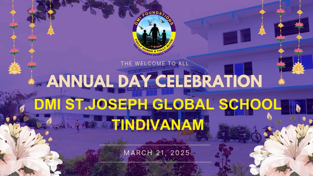 ANNUAL DAY CELEBRATION | DMI St.JOSEPH GLOBAL SCHOOL | KEEZHATHANUR | TINDIVANAM | HI ABBA TV