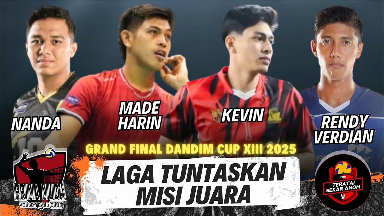 SEJARAH TERUKIR! PRIMA MUDA TUNTASKAN MISI JUARA DI SET PENENTU DANDIM CUP XIII 2025 PAMEKASAN 🏆
