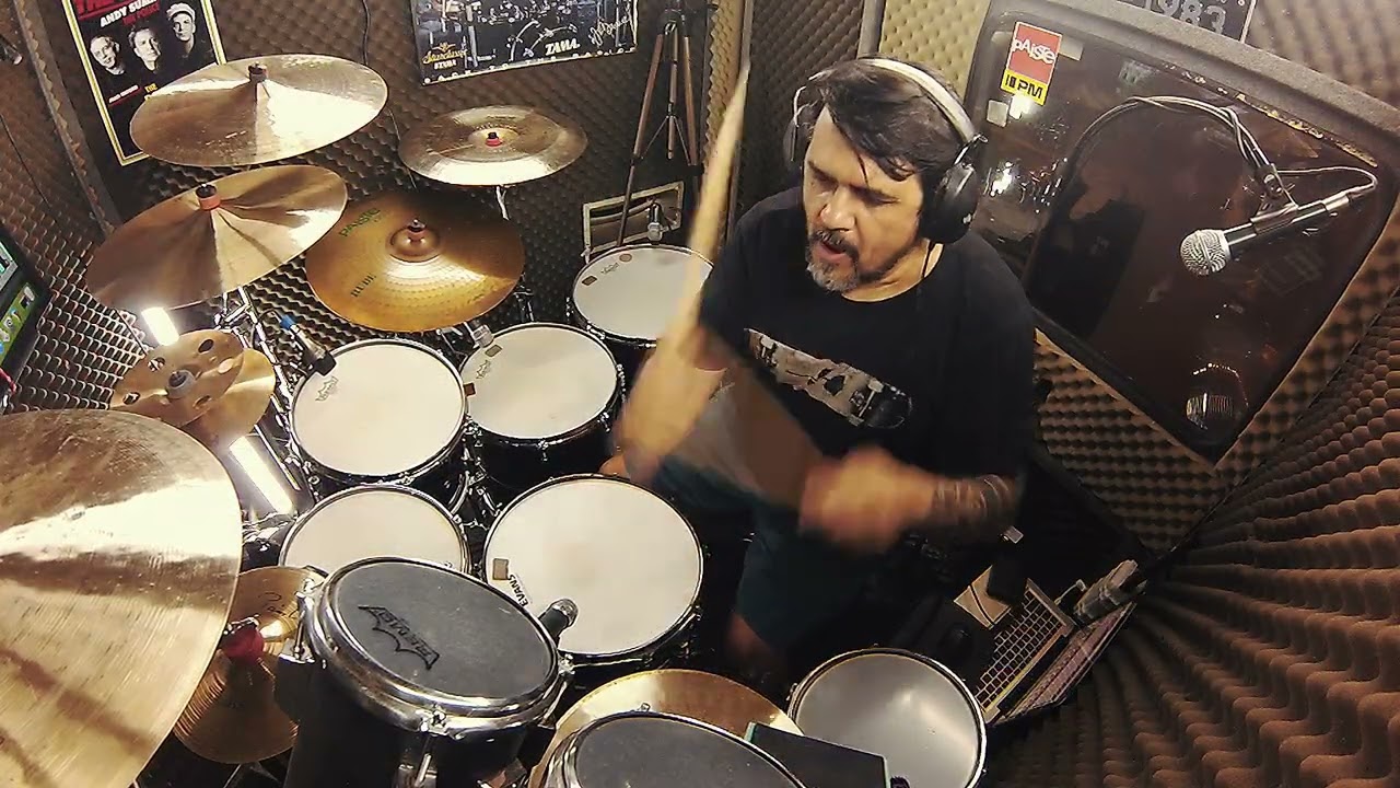 Palco - Gilberto Gil #gilbertogil #mpv #pop #drumcover #musica #rock #anos80 #80s 