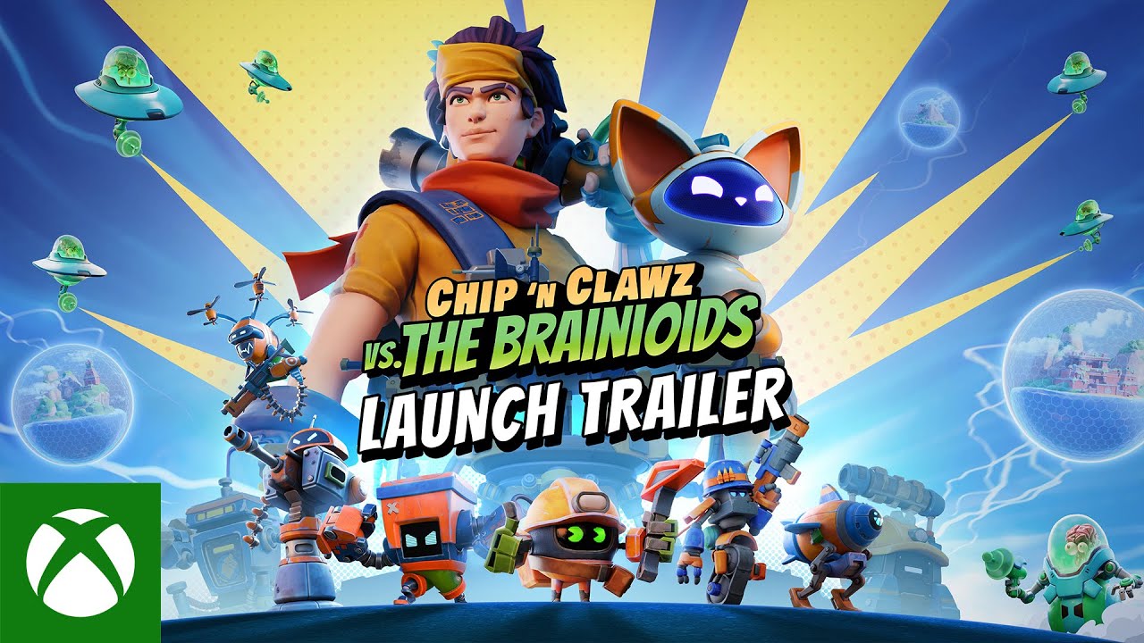 Chip 'n Clawz vs. The Brainioids | Launch Trailer