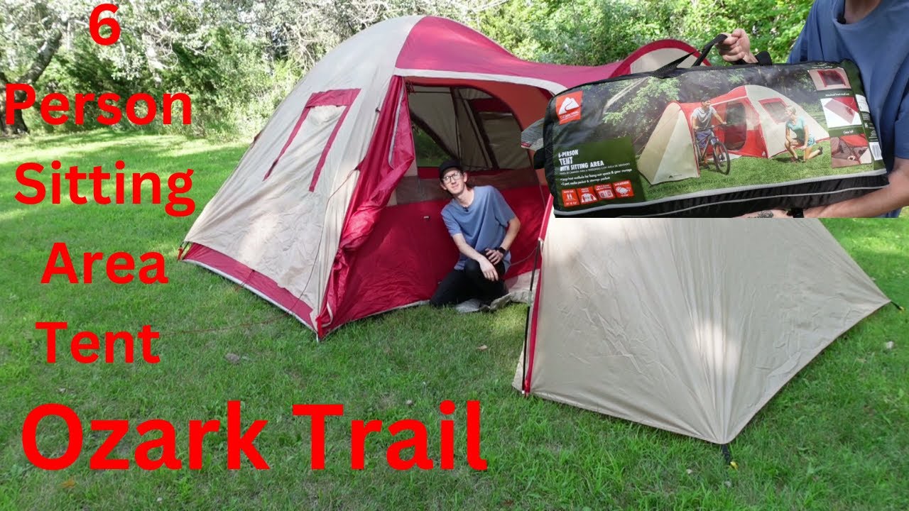 Ozark Trail 6 Person Tent With Sitting Area