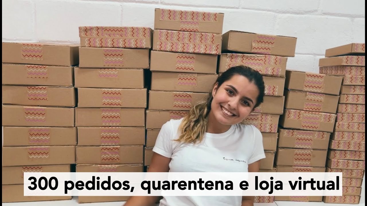 300 pedidos de papelaria na quarentena: correria, equipe em home-office e bate papo
