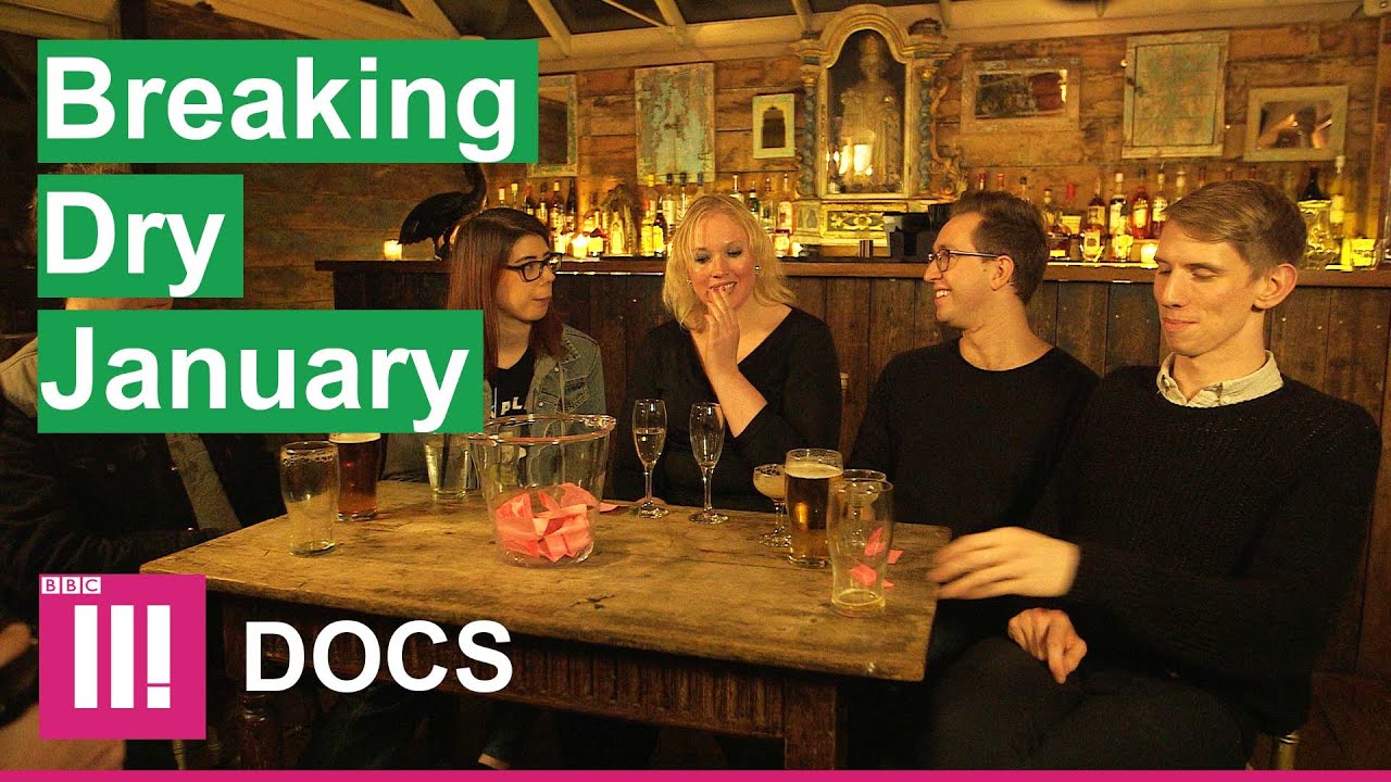 Strangers Break Dry January Together