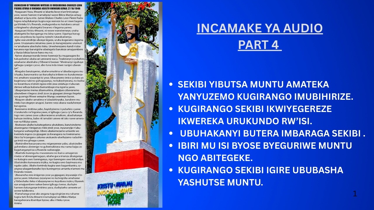 KURIMBUKA KWIBIHANGO BYAKOREYE IBIHANGO KUBUTAKA // PART 4