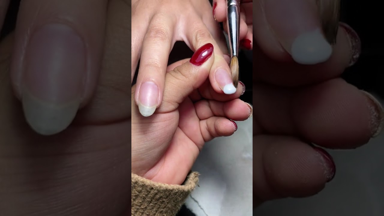 Uñas naturales baby boomers#uñas #uñasentendencia #parati #tutorial #uñasacrilicas #uñas2026