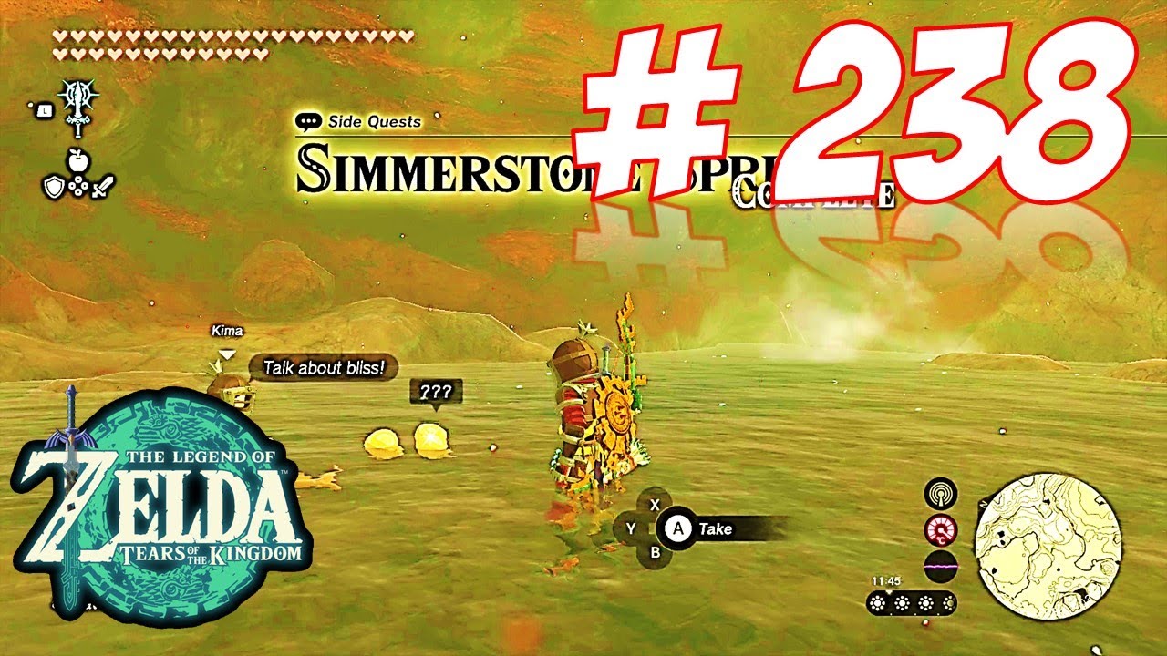 Simmerstone Springs The Legend Of Zelda Tears of the Kingdom Gameplay  Nintendo Switch