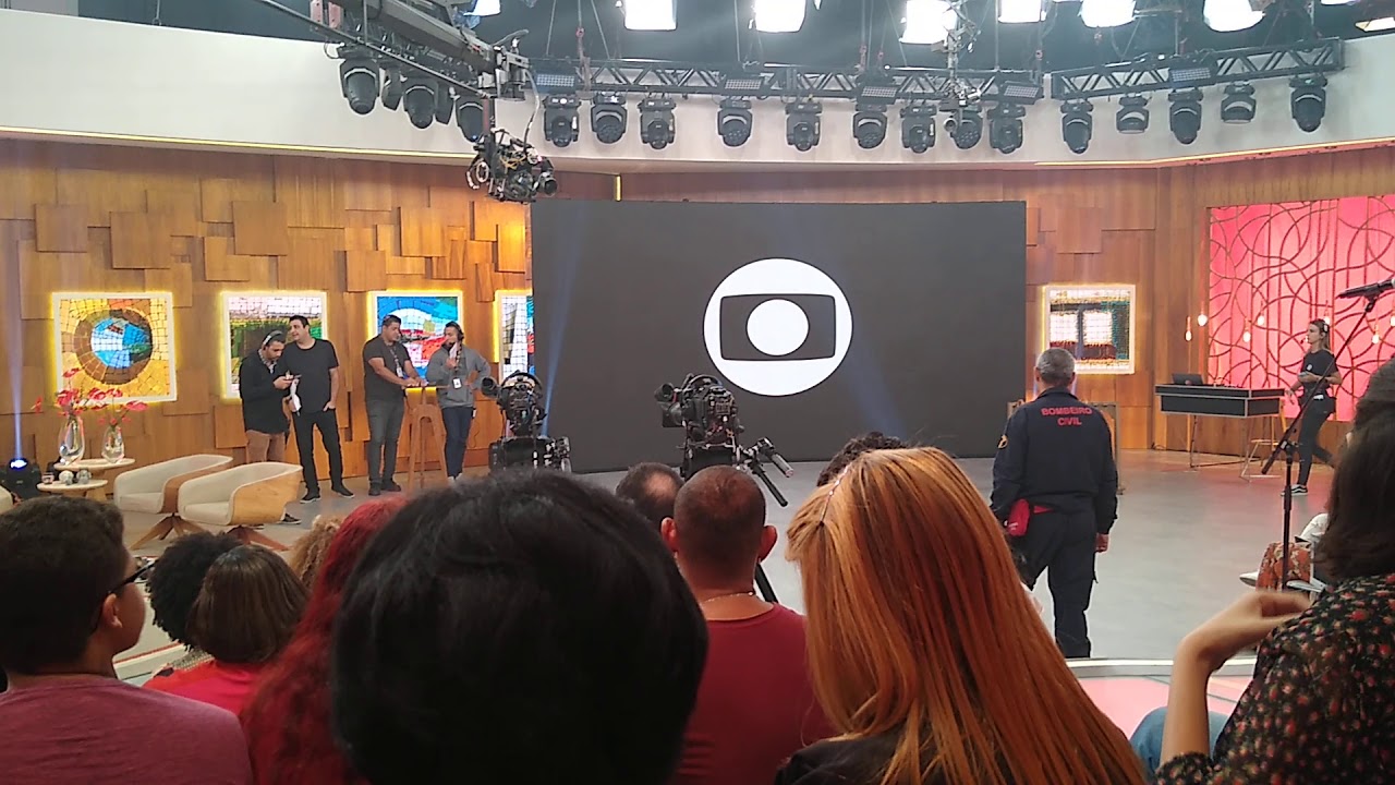 TV Globo: Encontro com Fátima Bernardes (bastidores)