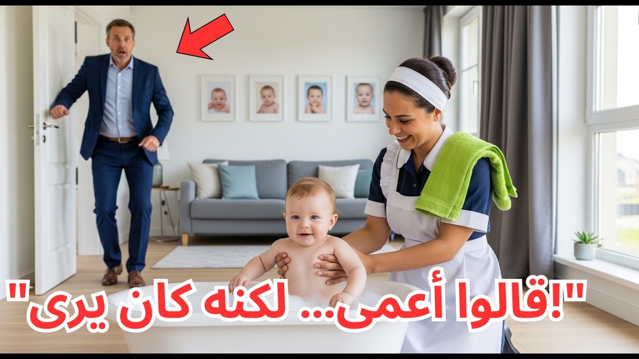 الأطباء قالوا ابنه أعمى مدى الحياةلكن عندما دخل الغرفة ورآه يحدّق، تجمّد في مكانه!|