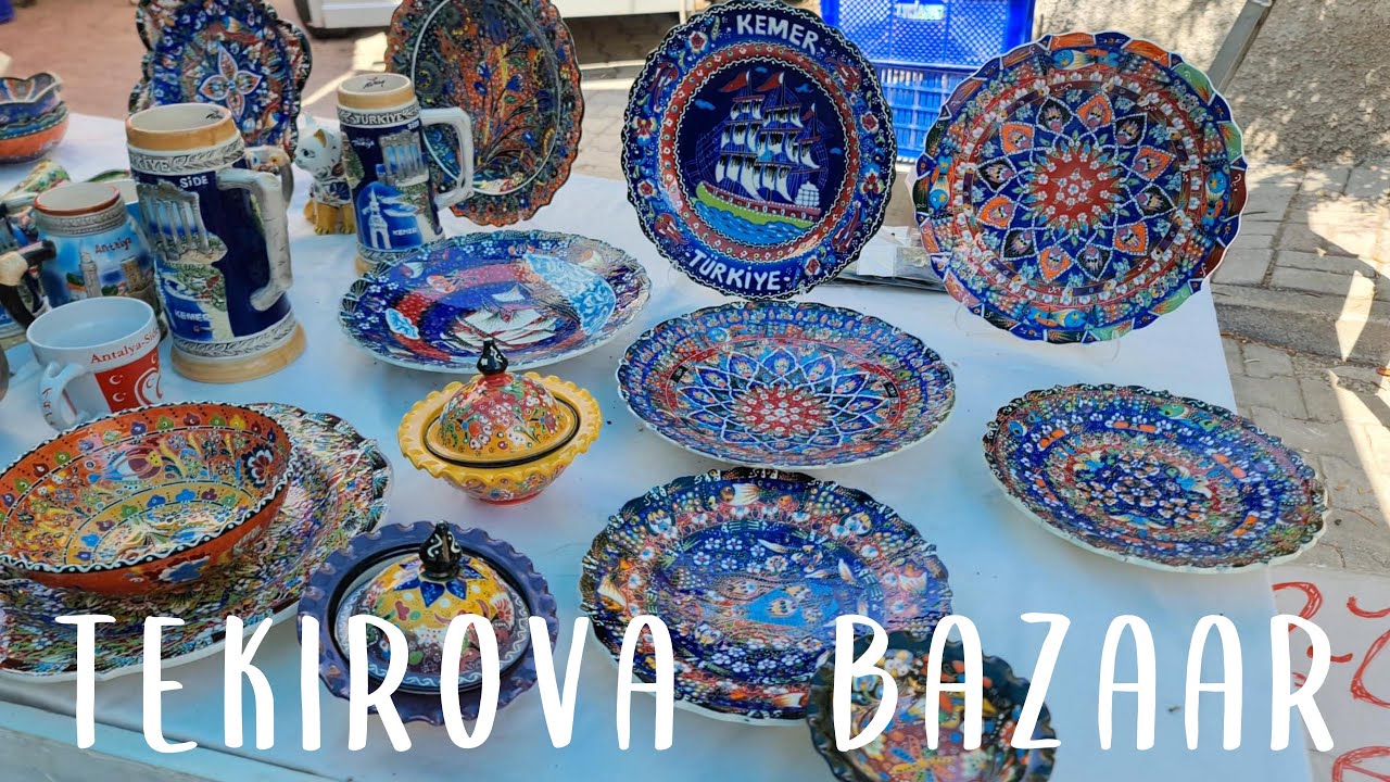 Summer trip Ep19. Turkey. Tekirova Bazaar.
