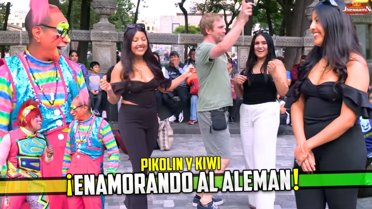 Las MEXICANAS 🇲🇽 se ENAMORAN del ALEMAN  🇩🇪 😱🤣| Pikolin, kiwi, Pipo y Lujuria @ProduccionesJhenuamn​