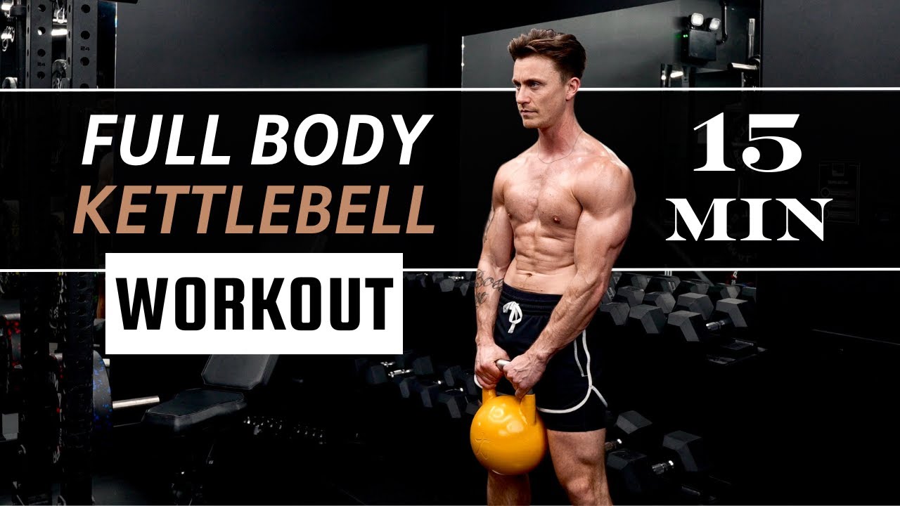 FULL BODY KETTLEBELL WORKOUT // 15min