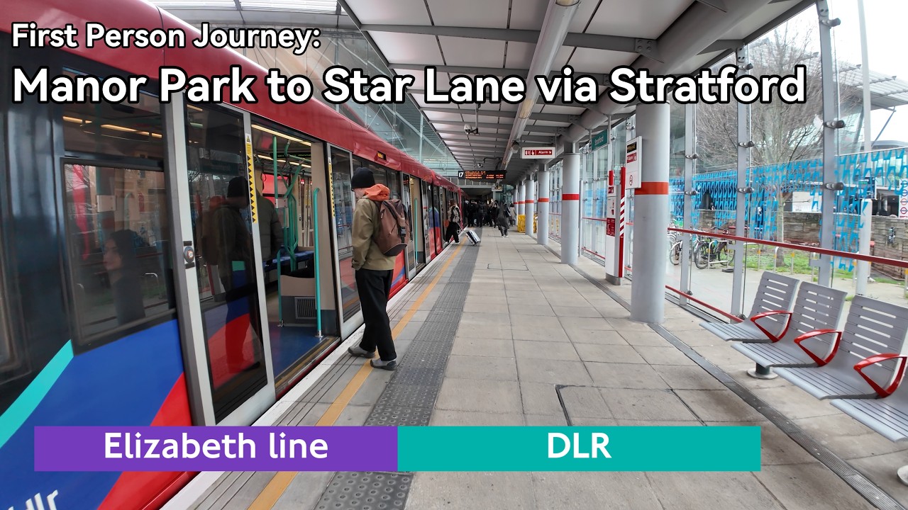 First Person Journey: Manor Park to Star Lane via Stratford