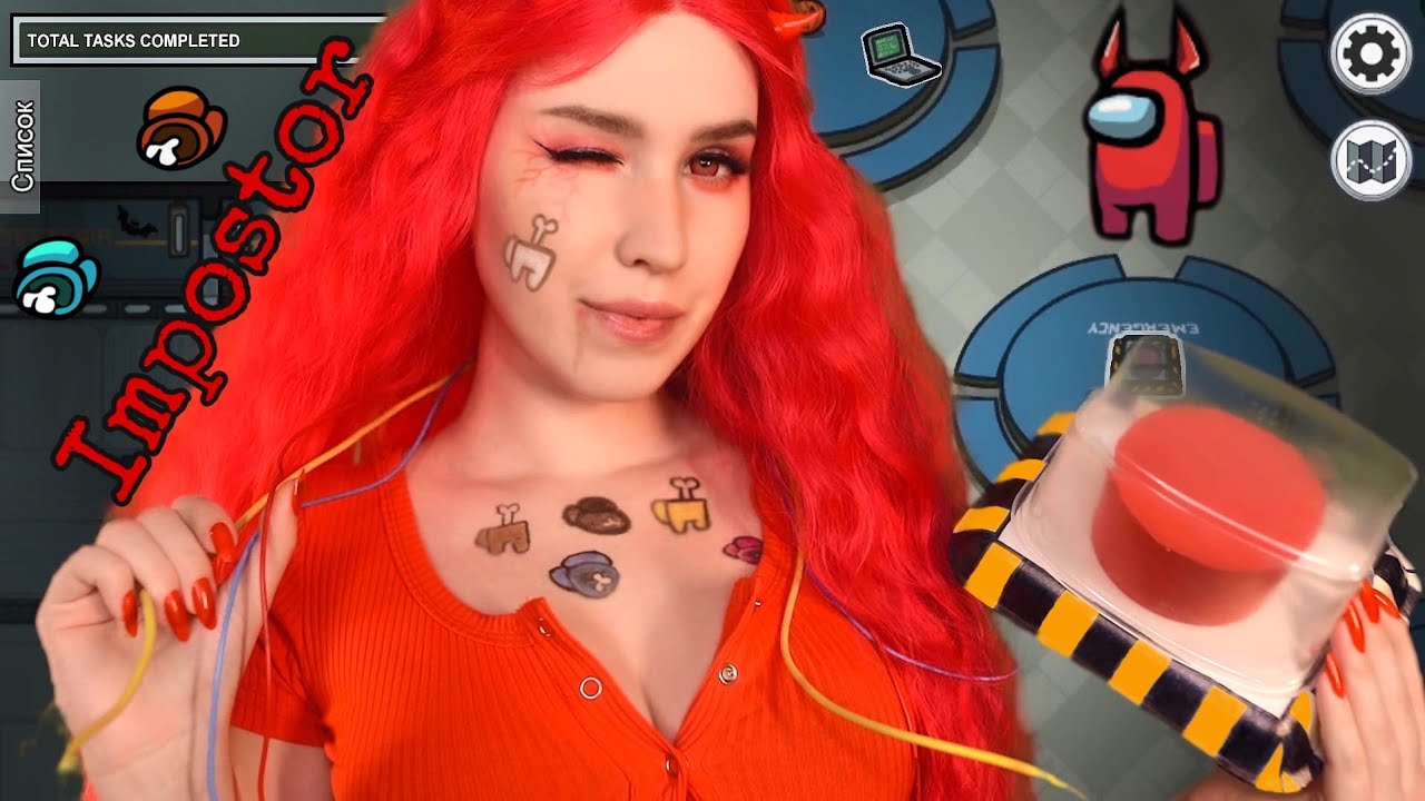 ASMR 🚀 AMONG US in REAL LIFE [+Sub]