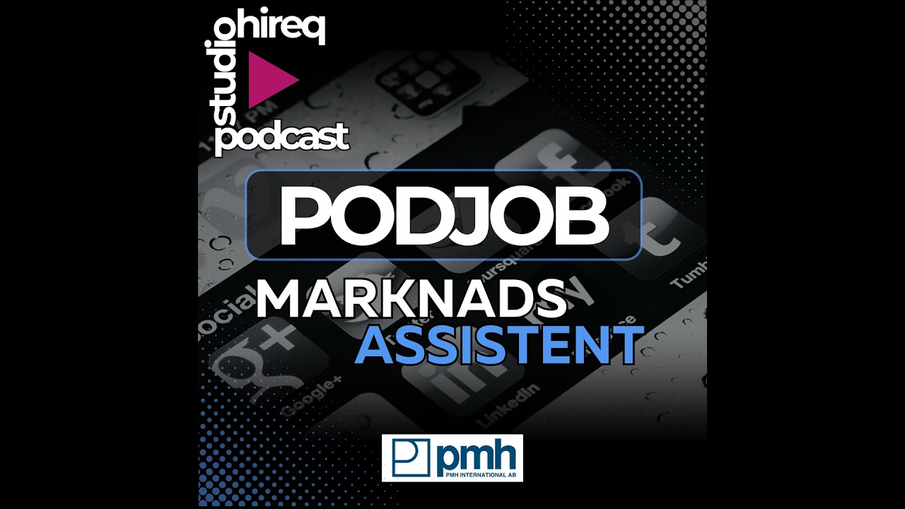 #PodJob - PMH International rekryterar marknadsassistent