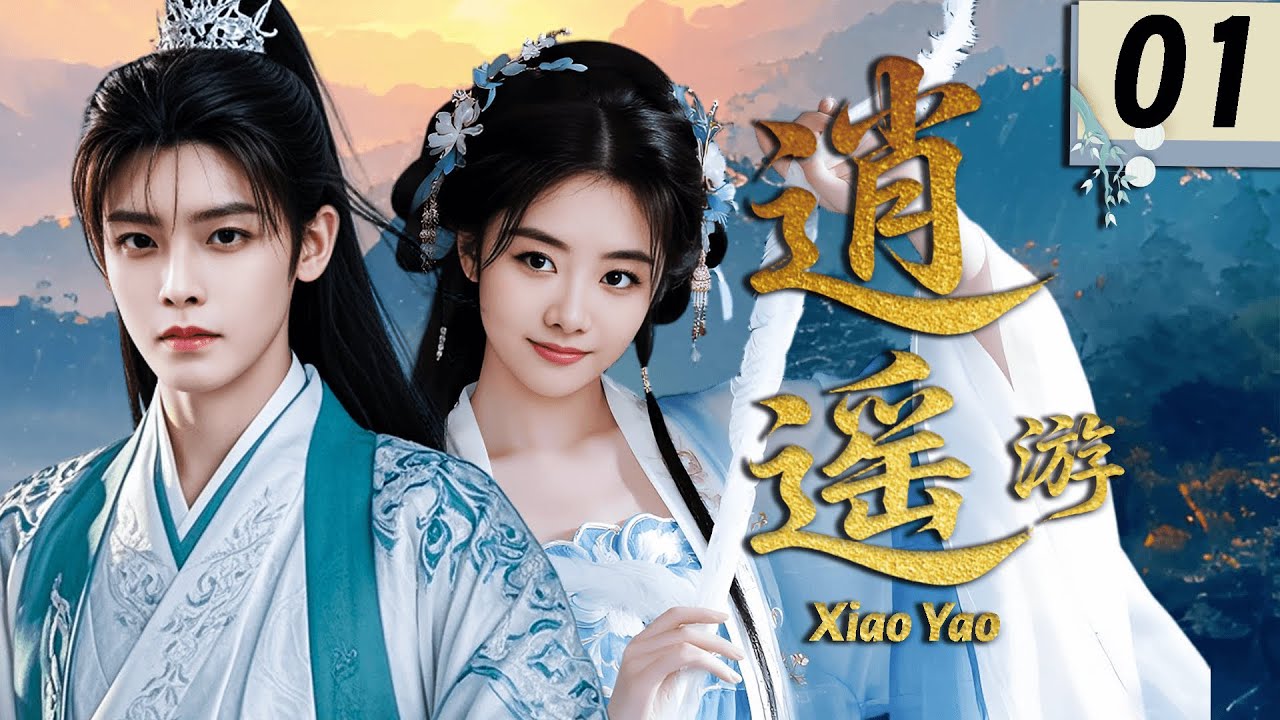 😍侯明昊2025最新仙俠劇【逍遙遊】EP01 神君下凡愛上古靈精怪的凡人公主，人神之戀太甜！✨ #侯明昊