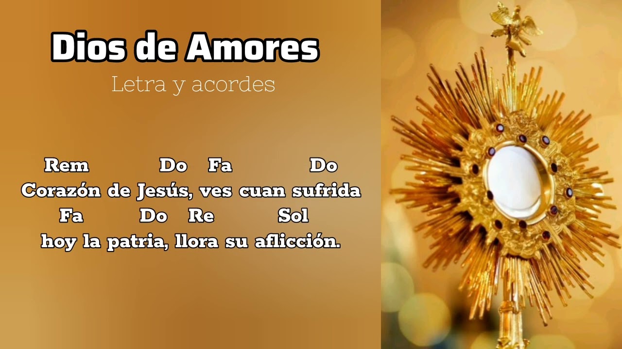 CANTO al CORAZÓN de JESÚS: Dios de Amores ❤️ Cover - Letra y acordes en guitarra 🎸 #cover #guitarra