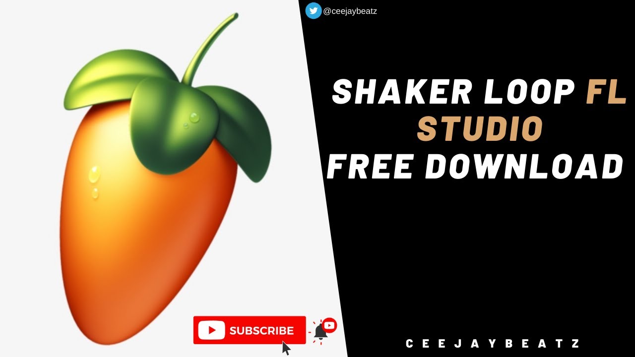 Free Shakers Loop | Afro Type Beat Instrumental | Fl Studio 20 | Free Download