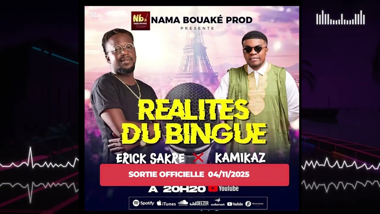 ERICK SAKRE feat KAMIKAZ  -  REALITES DU BINGUE