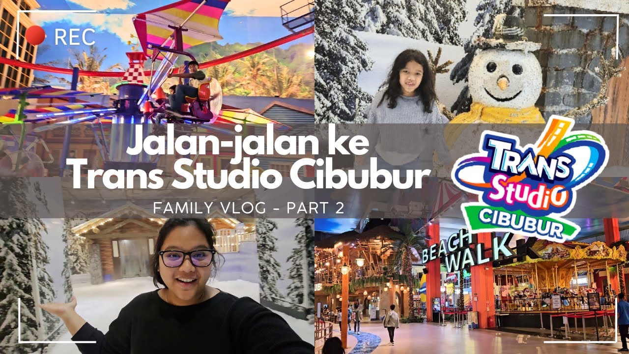 Liburan Seru Keluarga Part 2 |  Nyobain Wahana Seru di Trans Studio Cibubur