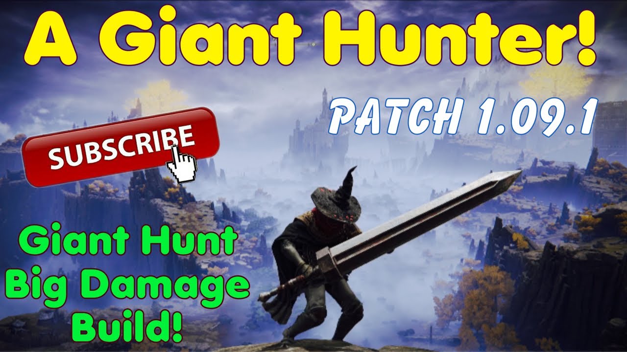 GUTS Giant Hunt: полный OP-билд с высоким уроном! 🔥 (патч Elden Ring 1.09.1)