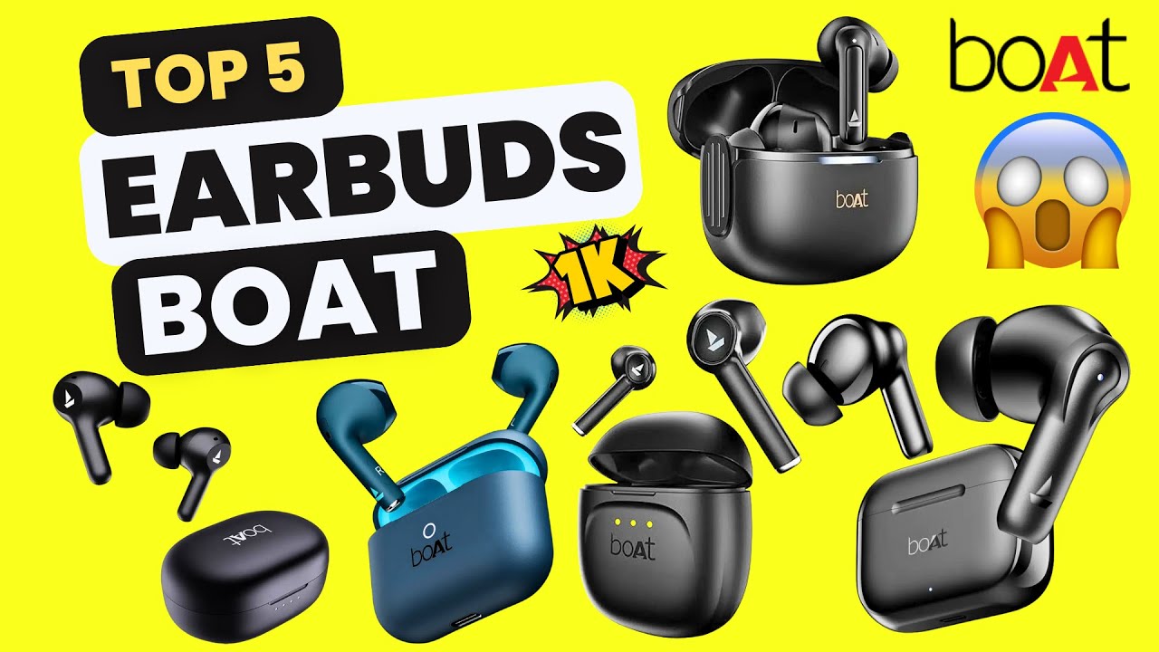Top 5 boAt Earbuds you must check in 2026 🔥5 Best boAt Earbuds Under 1000 ⚡ Big Saving Days Sale