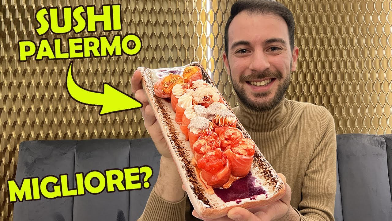 IL MIGLIOR SUSHI All You Can Eat A PALERMO con LORENZIST ROBY e JENNY