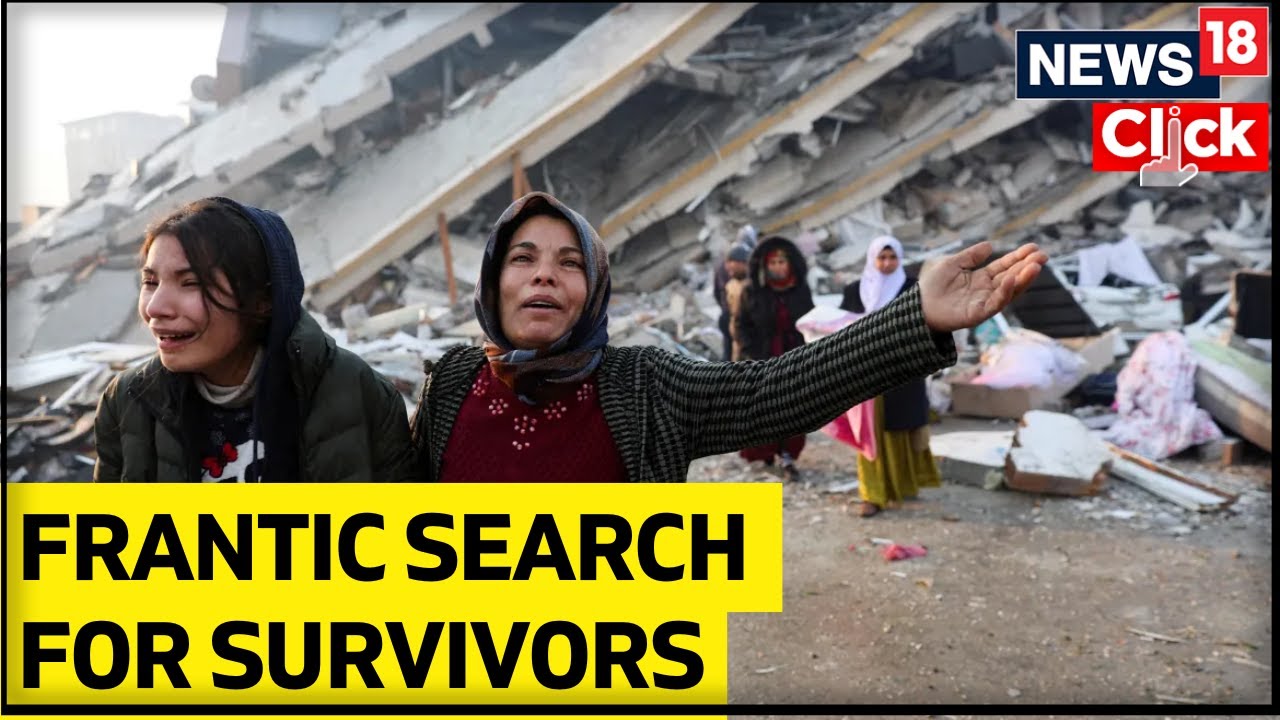 Rescue Workers On Operation In Turkey | Turkey Earthquake Live Updates | Turkey Disaster | News18