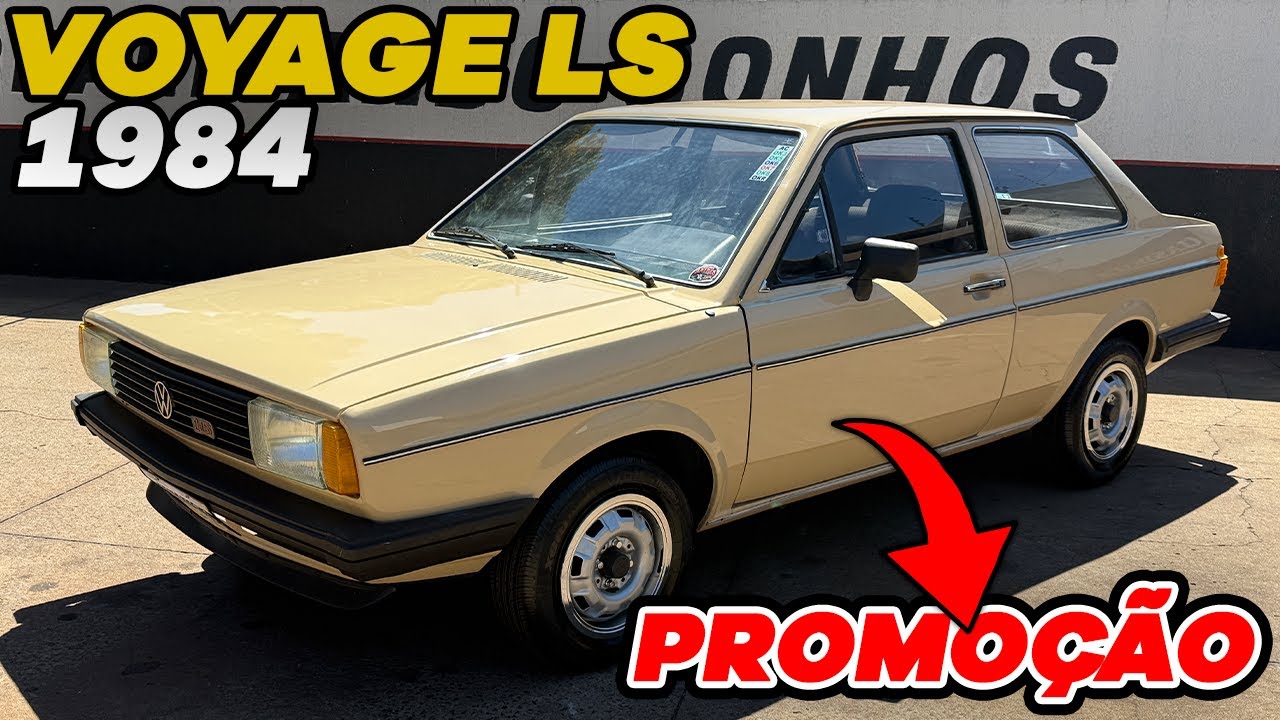 VW VOYAGE LS 1984 * PROMOÇÃO *