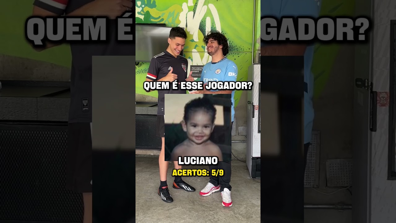 ESSE CRIANÇA É QUAL JOGADOR DO SÃO PAULO? (Parte 2)