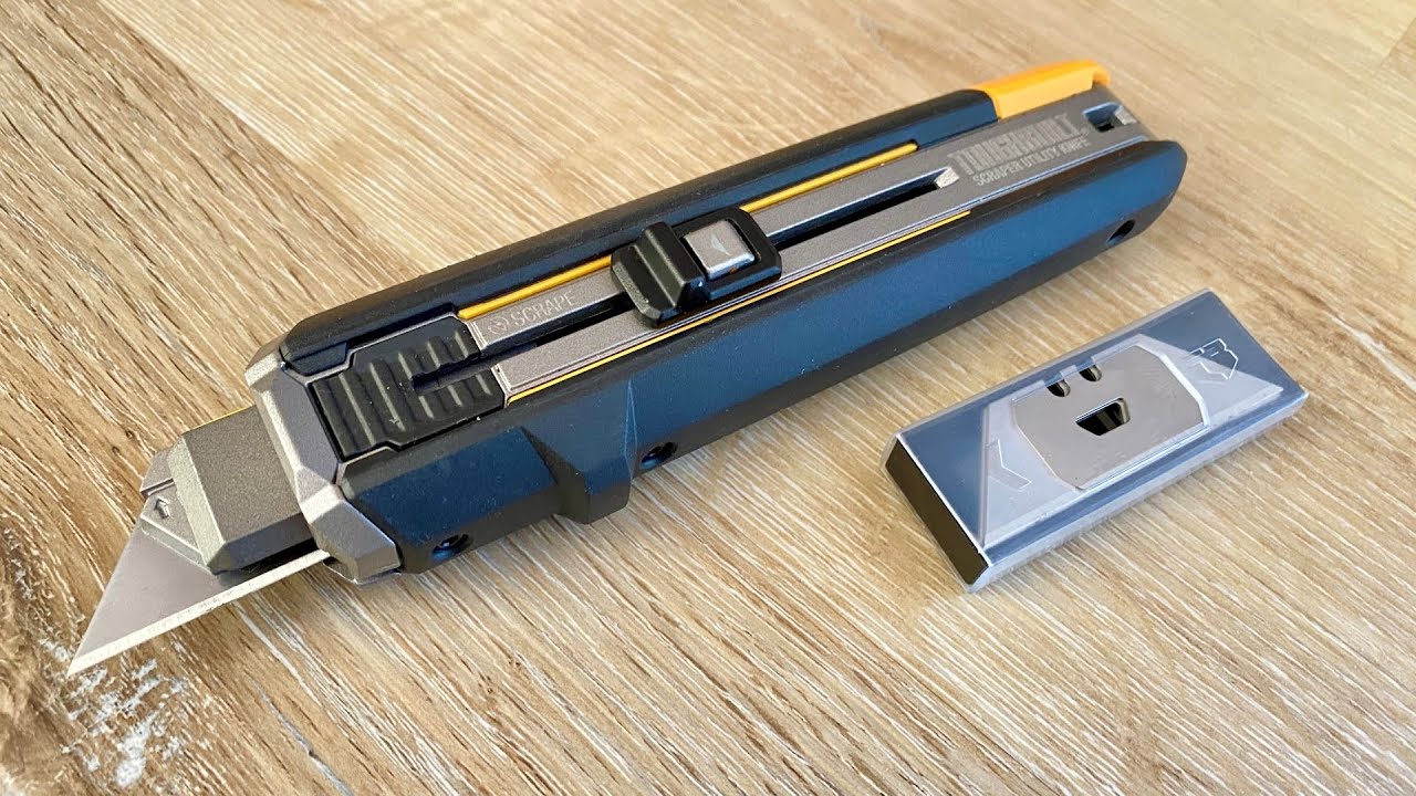 Cutter Toughbuilt 2 in 1 - Scraper si Utility Knife