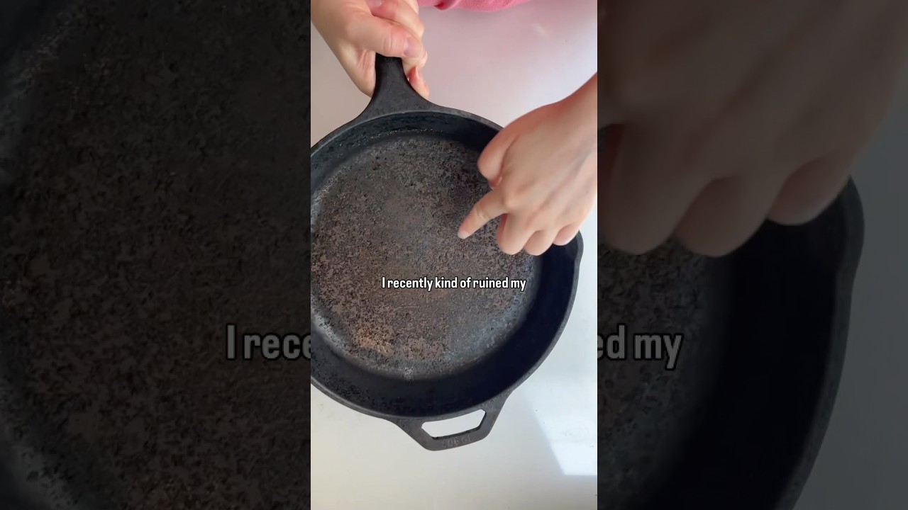 Я чуть не испортил свою чугунную сковороду&hellip;