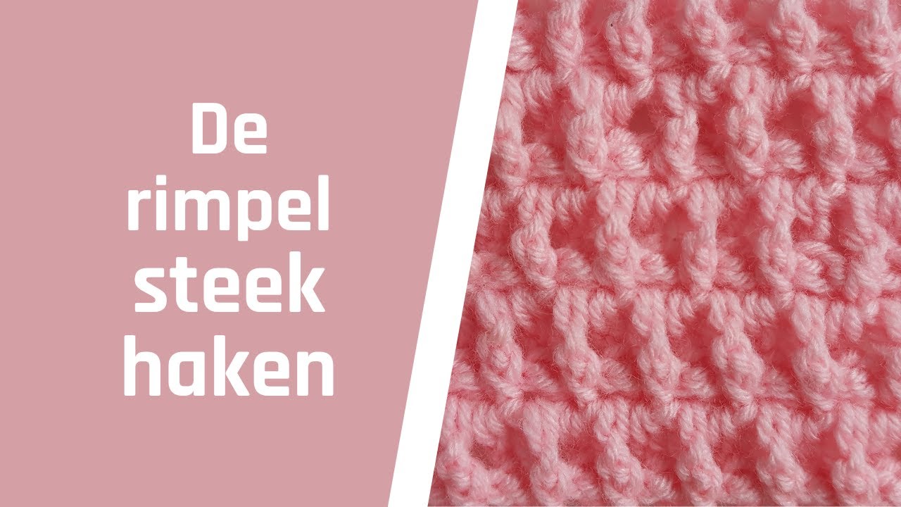 De rimpel steek haken