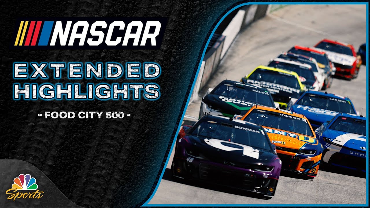 NASCAR Cup Series 2025: Food City 500 | EXTENDED HIGHLIGHTS | 4/13/25 | Motorsports on NBC