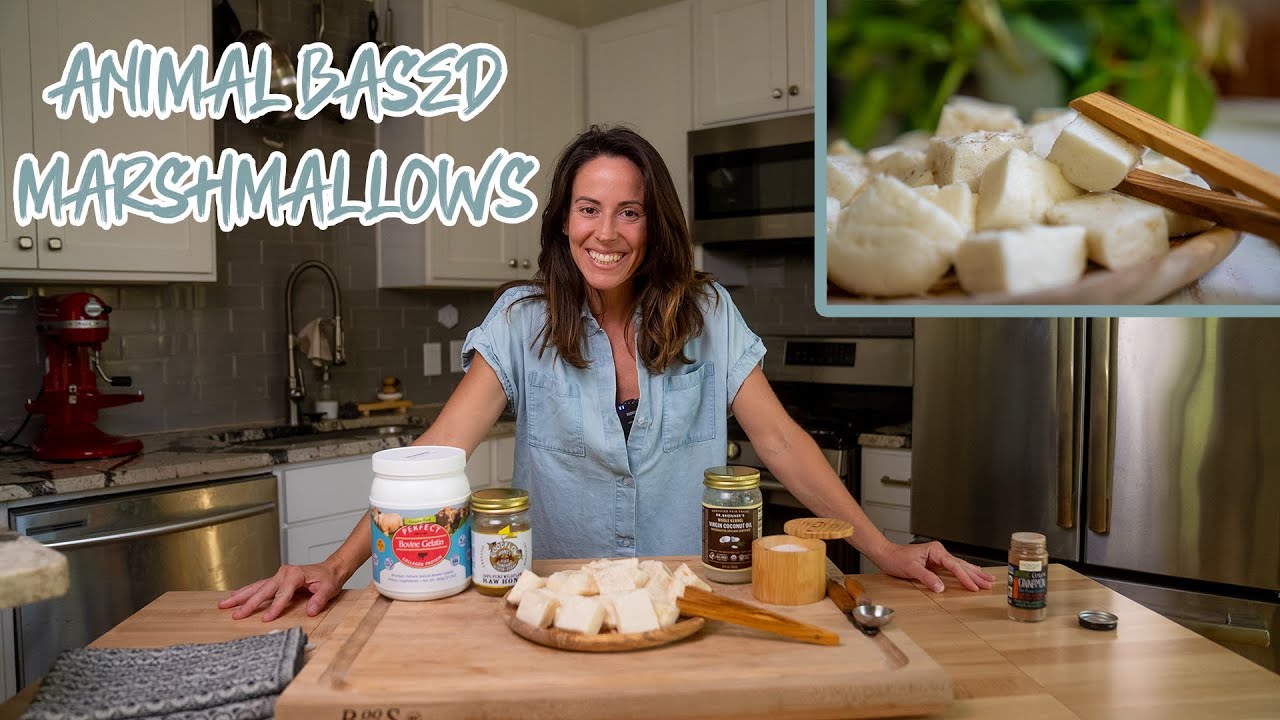 Cooking w/ Bae - Animal Based Homemade Marshmallows! - EP #15