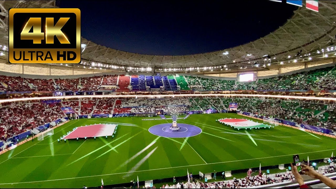AFC ASIAN CUP 2023 | SEMI FINAL IRAN vs QATAR  | Pre Match Ceremony & Walk Out 4K