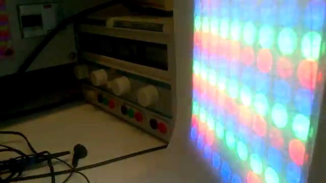 DMX Controller prototype with Raspberry Pi