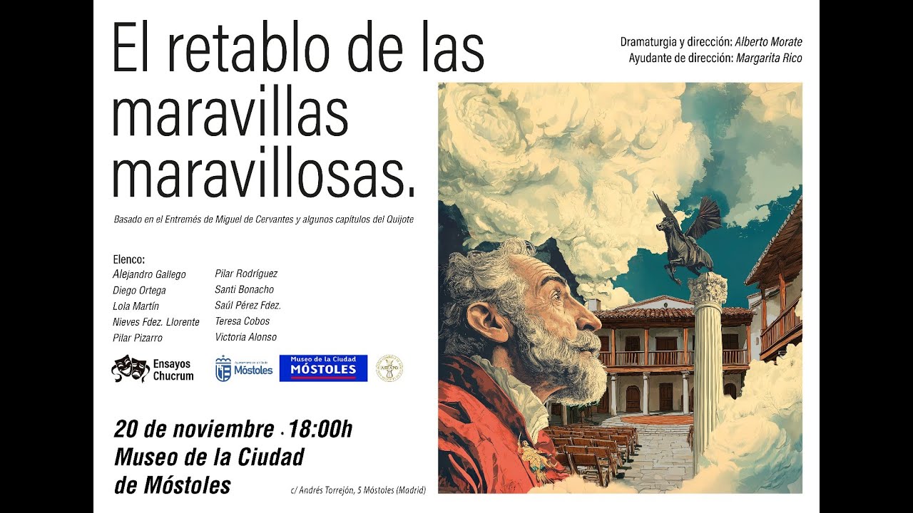 ASOCIACIÓN ESPAÑOLA DE AMIGOS DE LA POESÍA (ASEAPO): "EL RETABLO DE LAS MARAVILLAS MARAVILLOSAS"