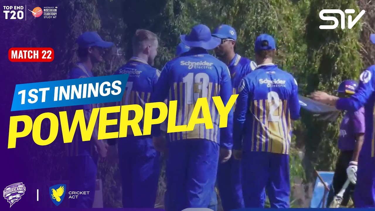 Hobart Hurricanes Powerplay | Hurricanes vs ACT Comets | Top End 2026 | Match 22 | DXC | ZP1H