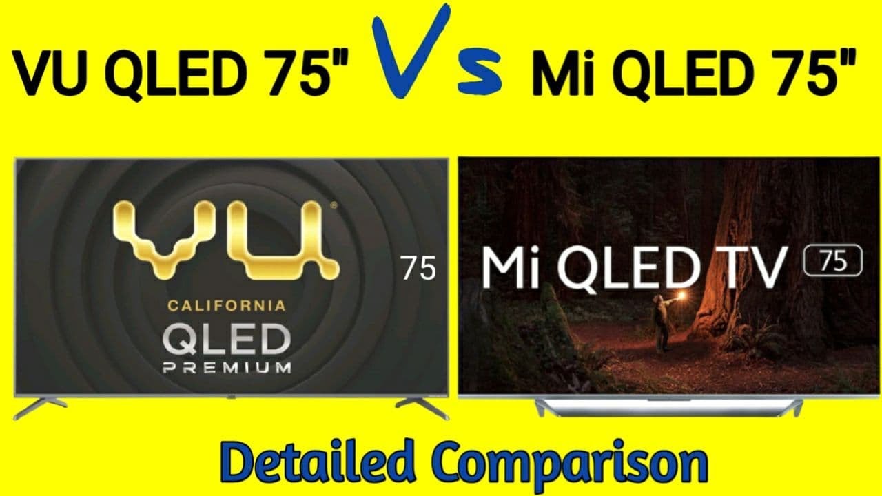 VU Premium Qled Tv 75