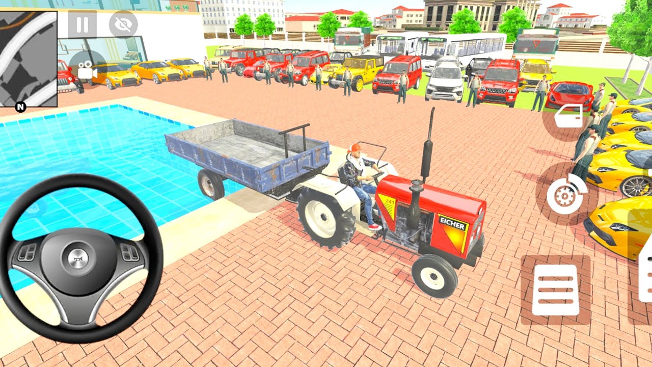 😤 Modified Monster Tractor 🚜 Gangster Life In Indian Streets 🔥 | Open WorldGame Game For Android 