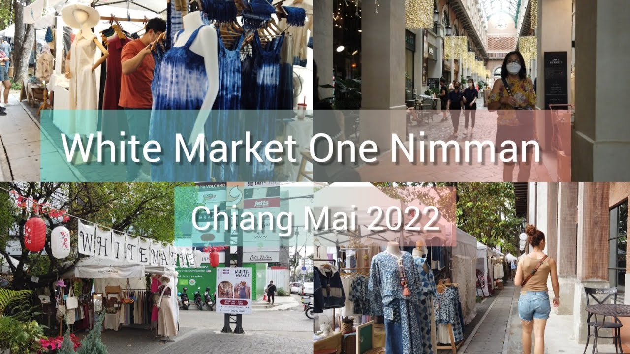 White Market One Nimman in Chiang Mai Thailand, Weekend Market