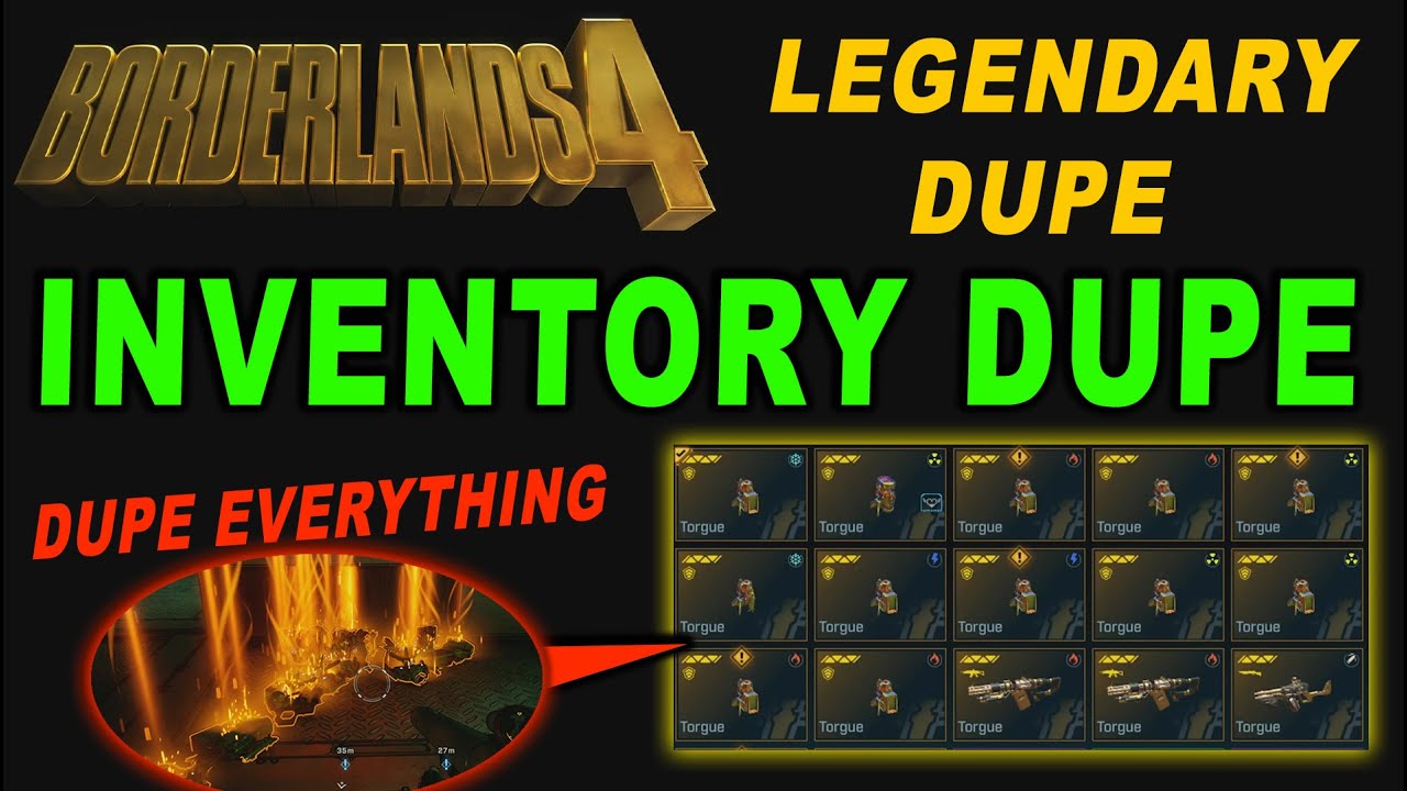 BORDERLANDS 4 INVENTORY DUPLICATION GLITCH TUTORIAL FOR XBOX. duplicate anything, legendary dupe bl4